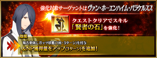 パラケルススの強化内容