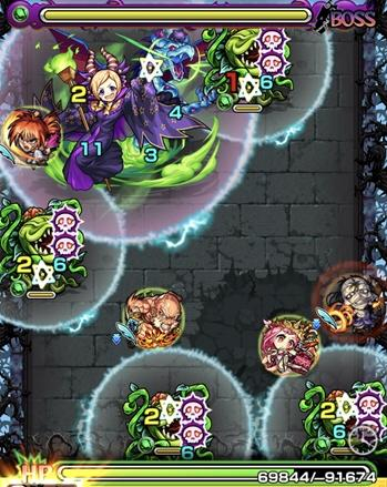 ヴィランパンドラ ボス3戦目