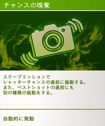 チャンスの嗅覚