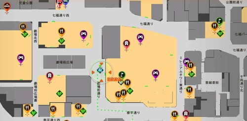 続・神室の爆弾魔 場所