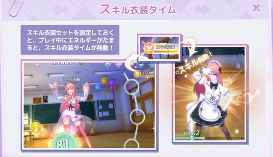 スキル衣装