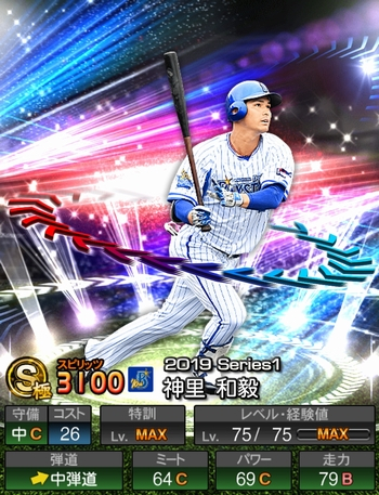 神里 和毅(S/2019エキサイティング) 評価