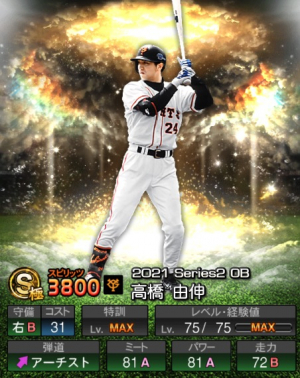 プロスピa 21ob第1弾 は引くべき 当たり選手と評価 プロスピa プロ野球スピリッツa 攻略wiki ゲーム乱舞